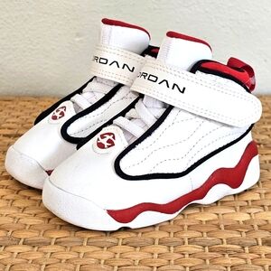 Jordans pro strong toddler size 4 high top sneakers